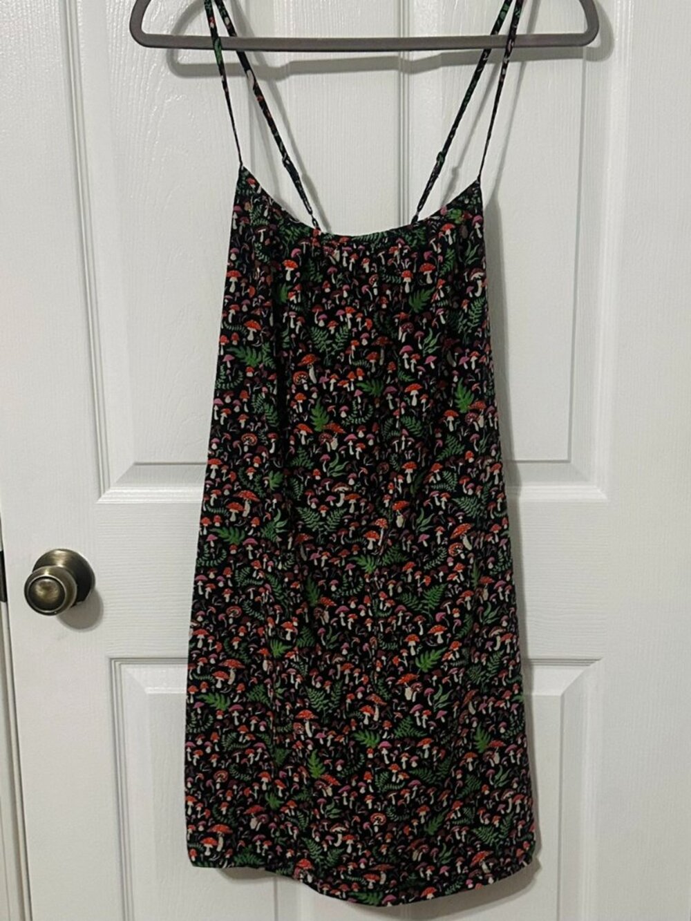 Printfresh Cami Nightgown in Toadstools, RETIRED Print, Size Small